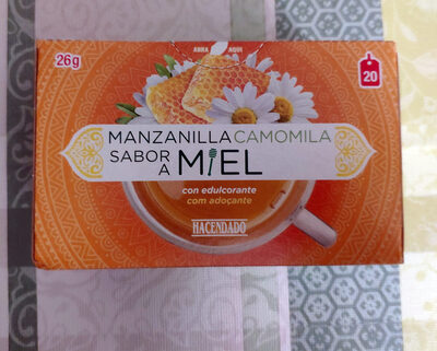 Foto de Manzanilla sabor a miel con edulcorante