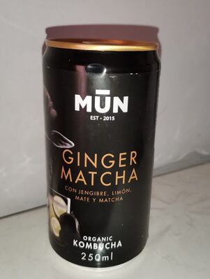 Foto de Ginger Matcha con Jengibre, Limón, Mate y Matcha - Organic Kombucha