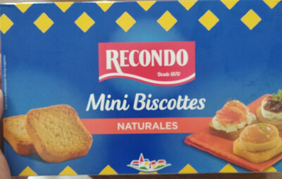 Foto de Mini biscottes naturales