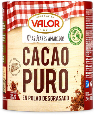 Foto de Cacao puro en polvo desgrasado