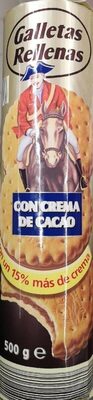 Foto de Galletas Rellenas con crema de chocolate