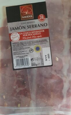 Foto de Jamón serrano navidul