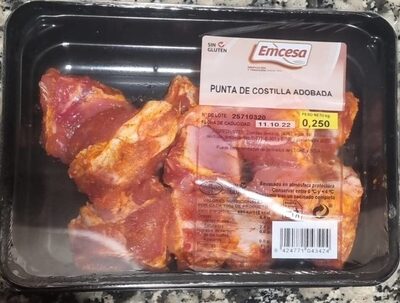 Foto de Punta de costilla adobada