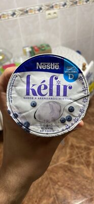 Foto de Kéfir sabor arándanos
