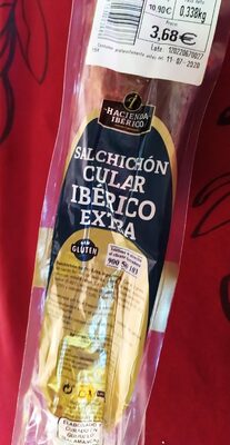 Foto de Salchichón curado ibérico extra