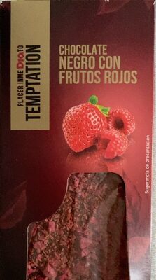 Foto de Chocolate negro con frutos rojos