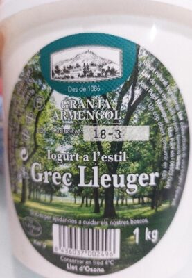 Foto de Iogurt a l'estil Grec lleuger