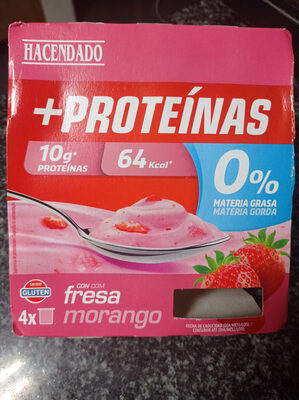 Foto de Yogur Proteínas Fresa 0%