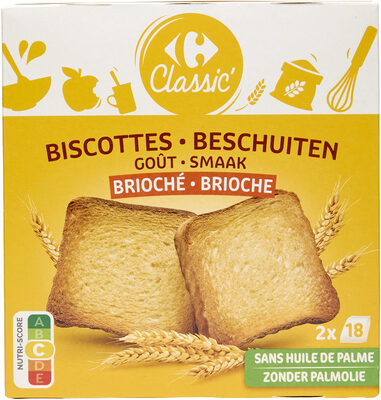 Foto de Biscottes goût brioché