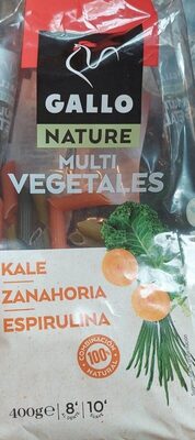 Foto de Pasta Multivegetales