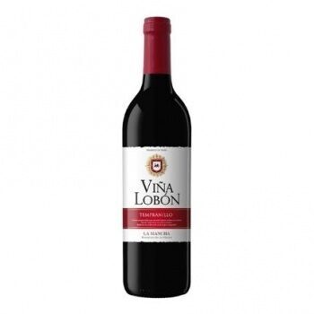 Foto de Vino d.o. Mancha viña lobon tinto