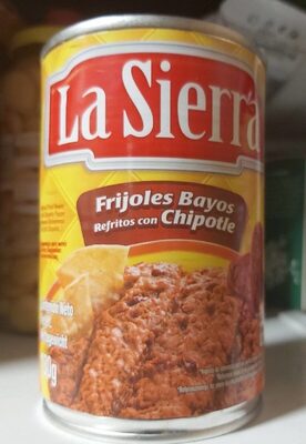 Foto de Frijoles Bayos refritos con chipotle