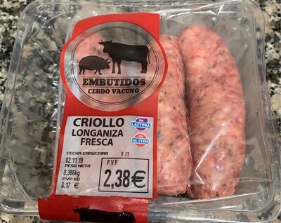 Foto de Criollo longaniza fresca