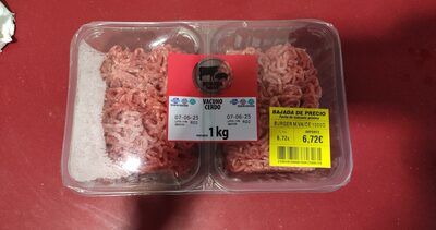 Foto de Cerdo Vacuno Picada