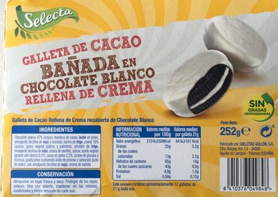 Foto de Galetta de cacao