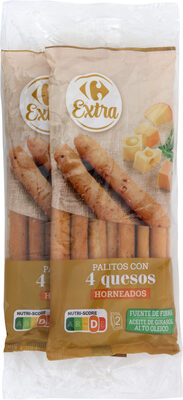 Foto de Palitos con 4 quesos