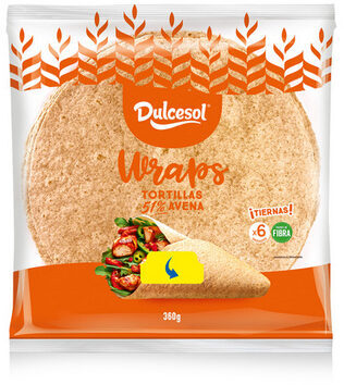 Foto de wrap avena