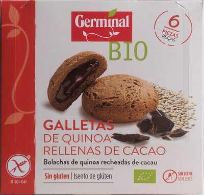 Foto de Galletas de Quinoa rellenas de cacao