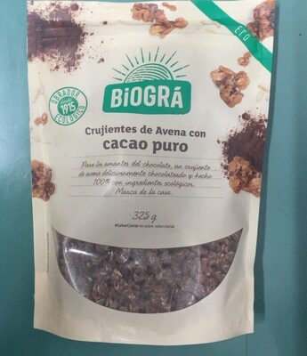 Foto de Crujientes de avena con cacao puro
