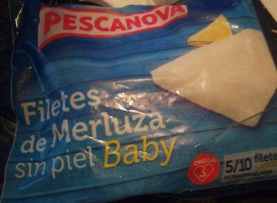 Foto de Filetes de merluza sin piel baby