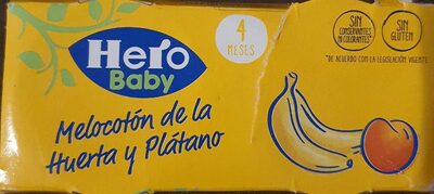 Foto de Melocotón de la huerta y plátano