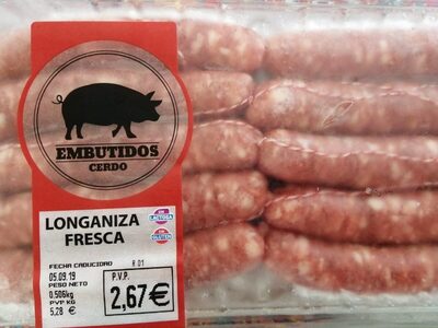 Foto de Longaniza fresca de cerdo
