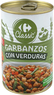 Foto de Garbanzos con verduras