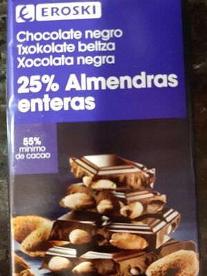 Foto de Chocolate negro con almendras