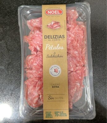 Foto de Delizias al corte pétalos de salchichón