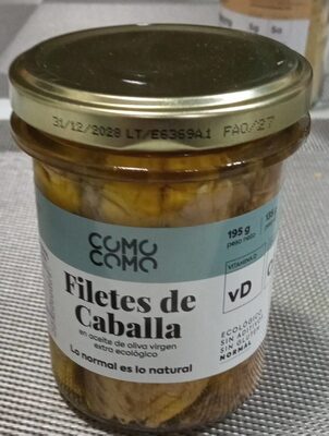 Foto de Filetes de caballa en aceite de oliva virgen extra