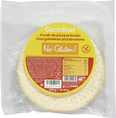 Foto de Fonds De Pizza Précuits - No Gluten