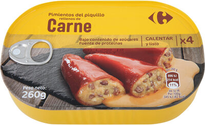 Foto de Pimientos del piquillo rellenos de carne