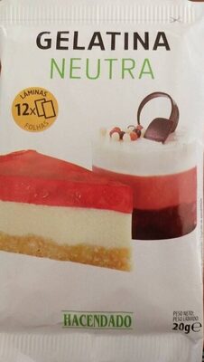 Foto de Gelatina neutra