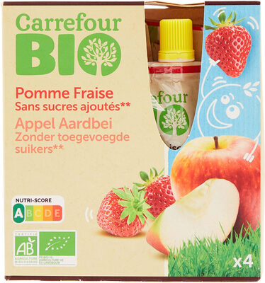 Foto de Purée pommes fraises
