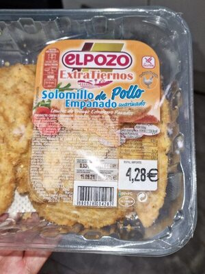 Foto de Solomillo de pollo empanado marinado