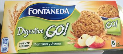Foto de Digestive Go - Fontaneda - 171 Grammes (6x2galletas)