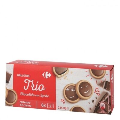 Foto de Galletas trios chocolate con leche