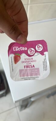 Foto de Yogur desnatado 0% con frutas