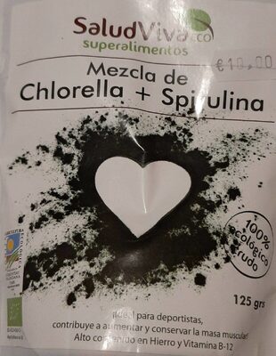 Foto de SaludViva mezcla de clorella + spirulina