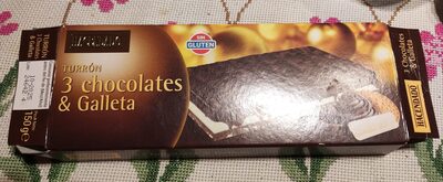 Foto de Turron De Tres Chocolates & Galleta
