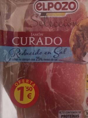 Foto de Jamón curado reducido en sal