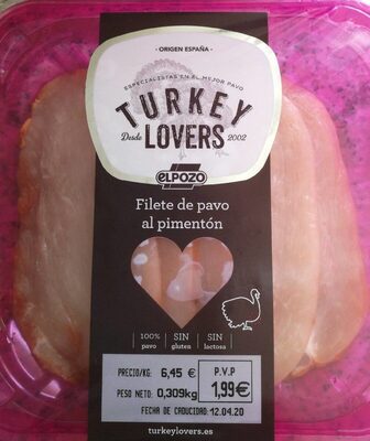 Foto de Filete de pavo al pimentón