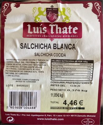 Foto de Salchicha blanca
