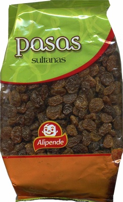 Foto de Uvas pasas "Alipende" Variedad Sultana