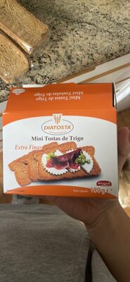 Foto de Mini tostadas de trigo extra finas