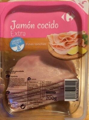 Foto de Jamon cocido extra finas lonchas