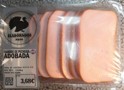 Foto de Fiambre de pechuga adobada de pavo