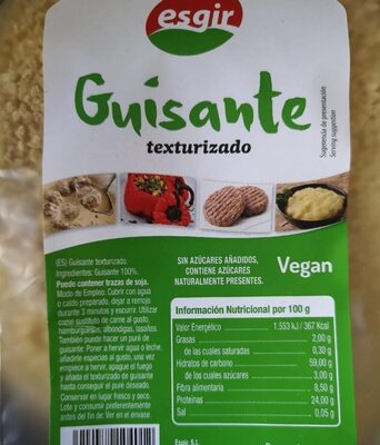 Foto de Guisante texturizado