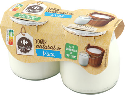 Foto de Yogur natural de vaca