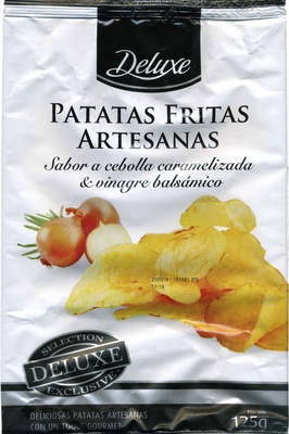 Foto de Patatas fritas artesanas sabor a cebolla caramelizada & vinagre balsámico